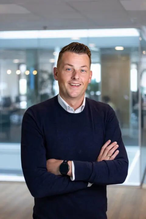 Portretfoto van Leroy Chaigneau, Business Director bij Talent&Pro.